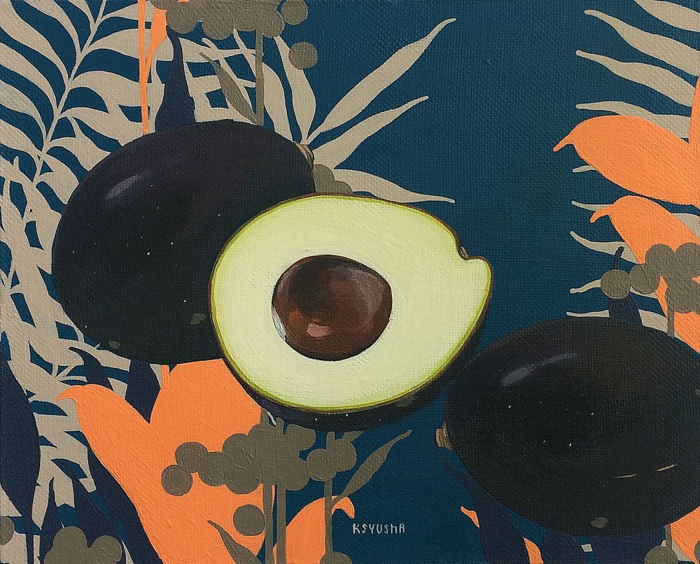 Тропический вечер. Авокадо